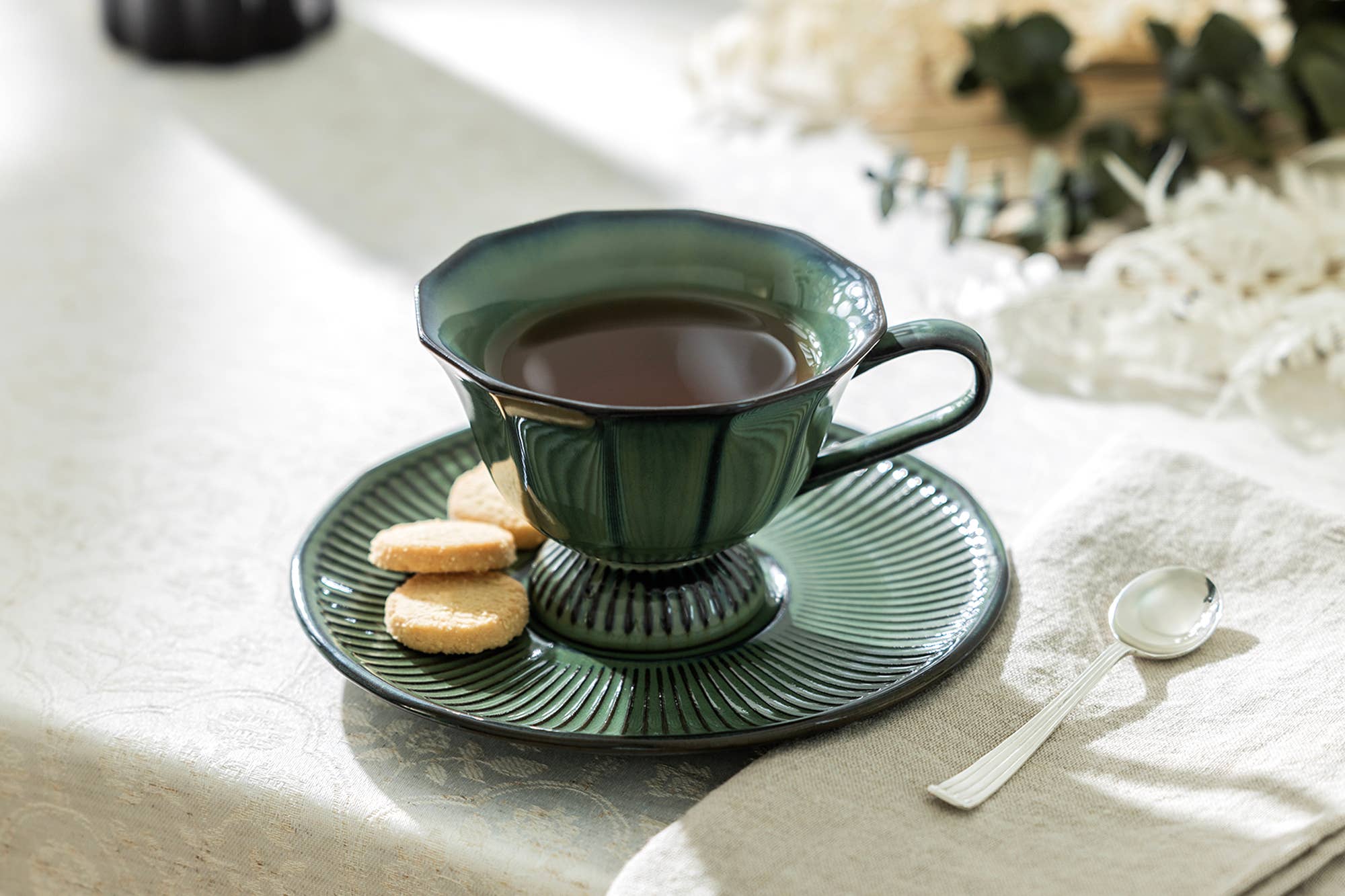 Fine Porcelain Cup and Saucer
