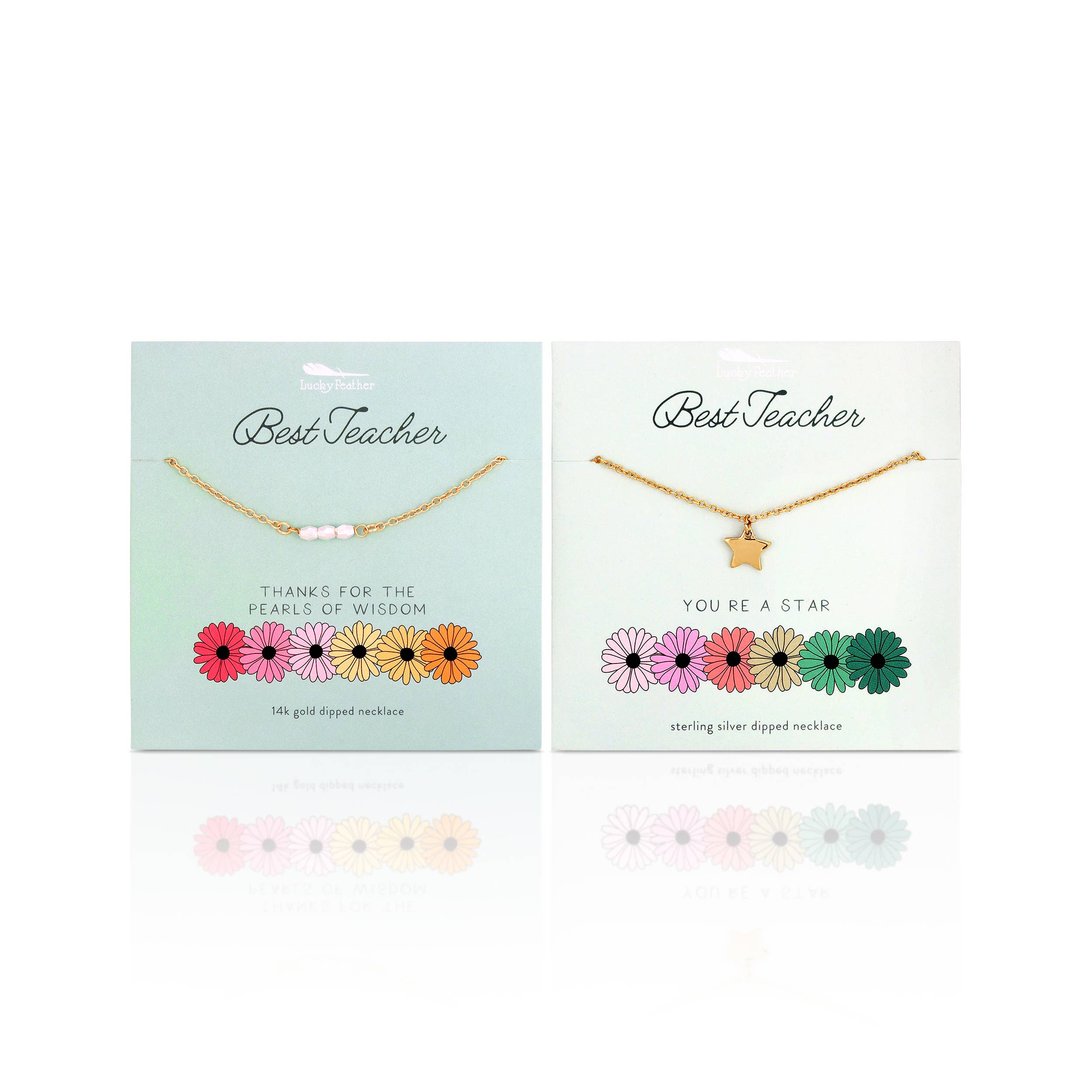 Spring Celebrations Necklace - TEACHER - Pearl