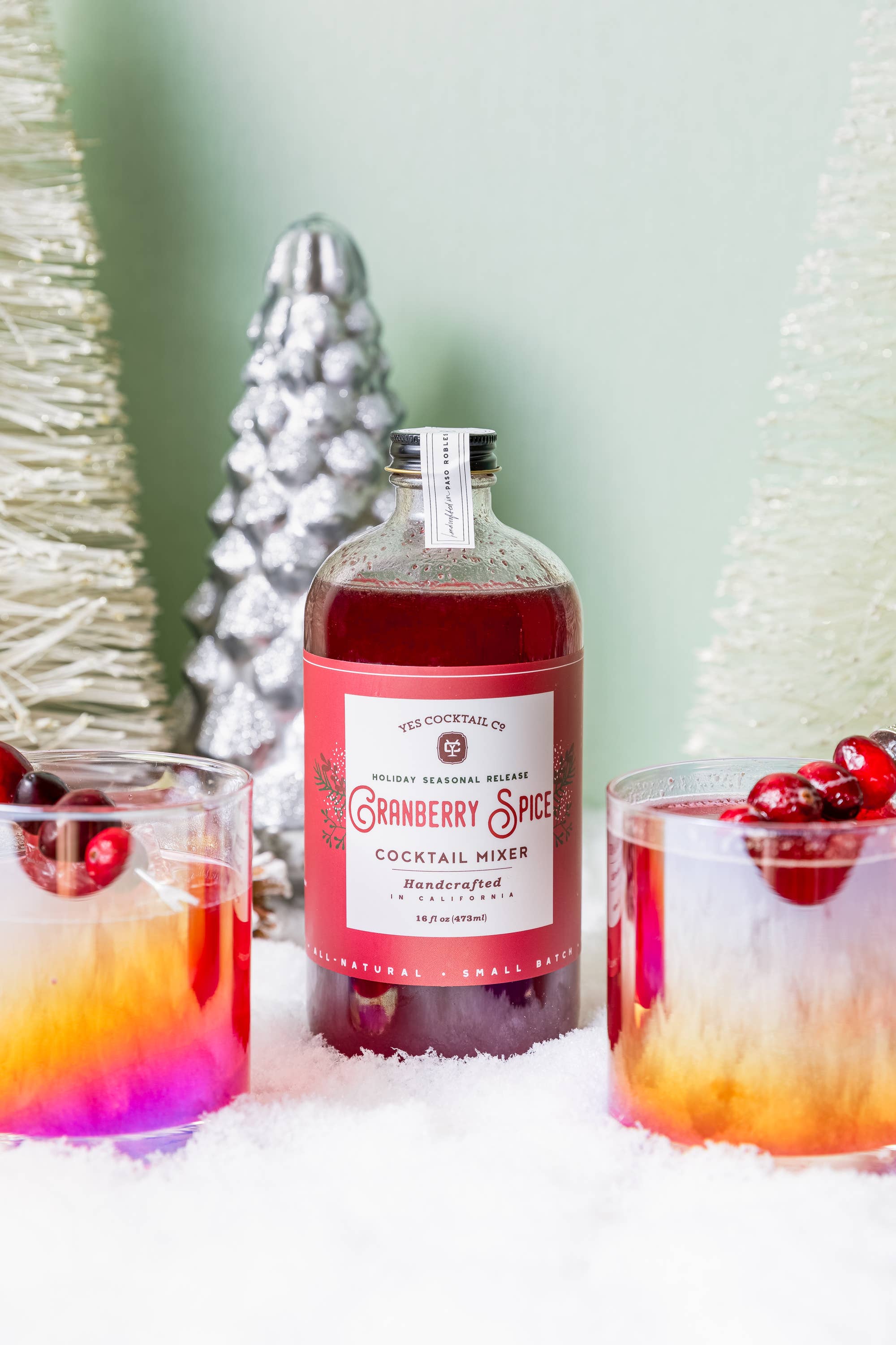 Holiday Seasonal : Cranberry Spice Cocktail Mixer