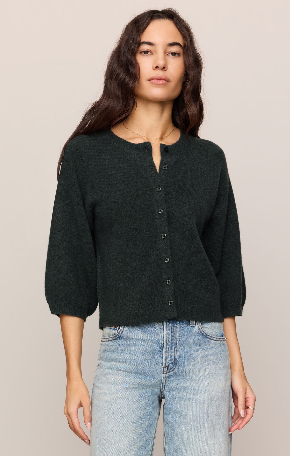 Valor Cardigan in Emerald Cove