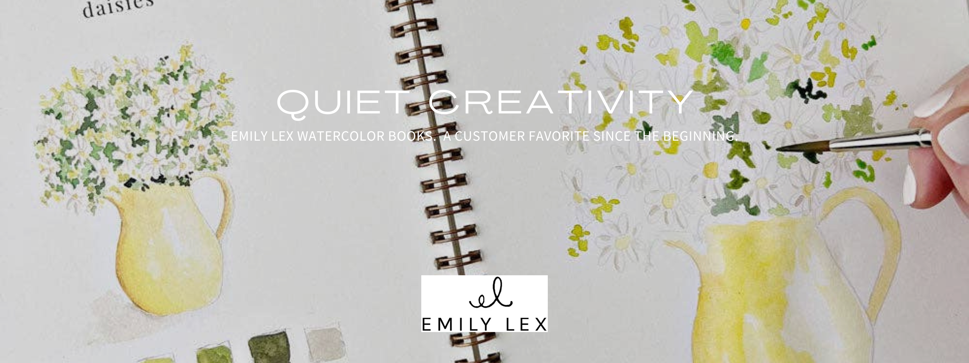Shop Emily Lex Watercolor Workbooks