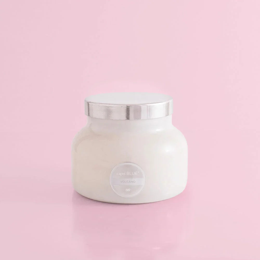 Volcano White Signature Candle, 19 oz