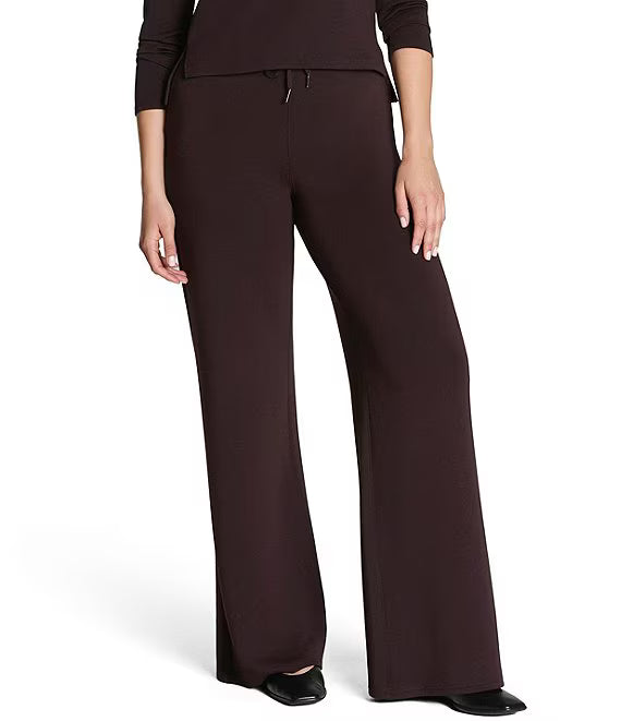 Spanx AirEssentials Wide Leg Pant, Truffle Brown