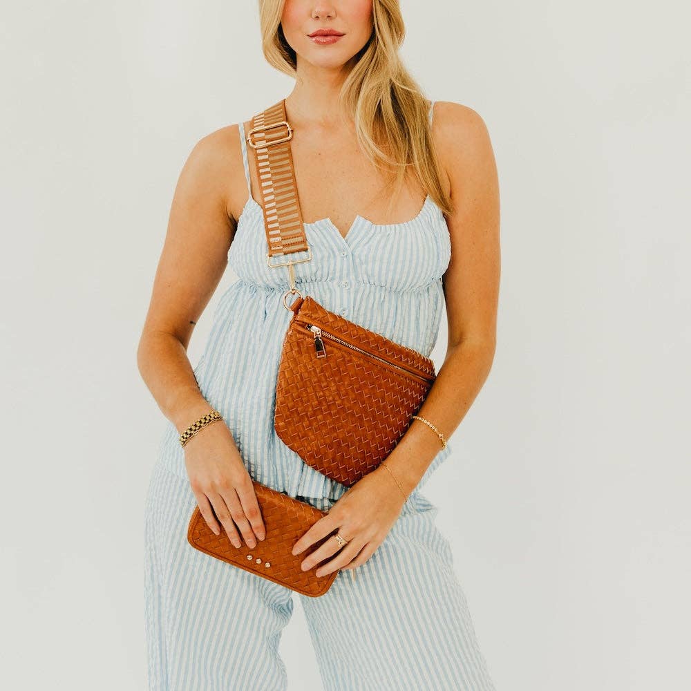Westlyn Woven Bum Bag, available in 2 colors