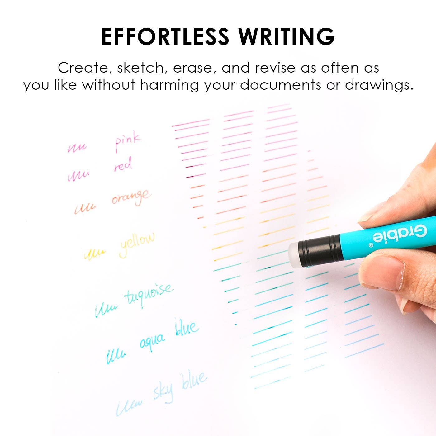 Medium Point Erasable Gel Pen Set