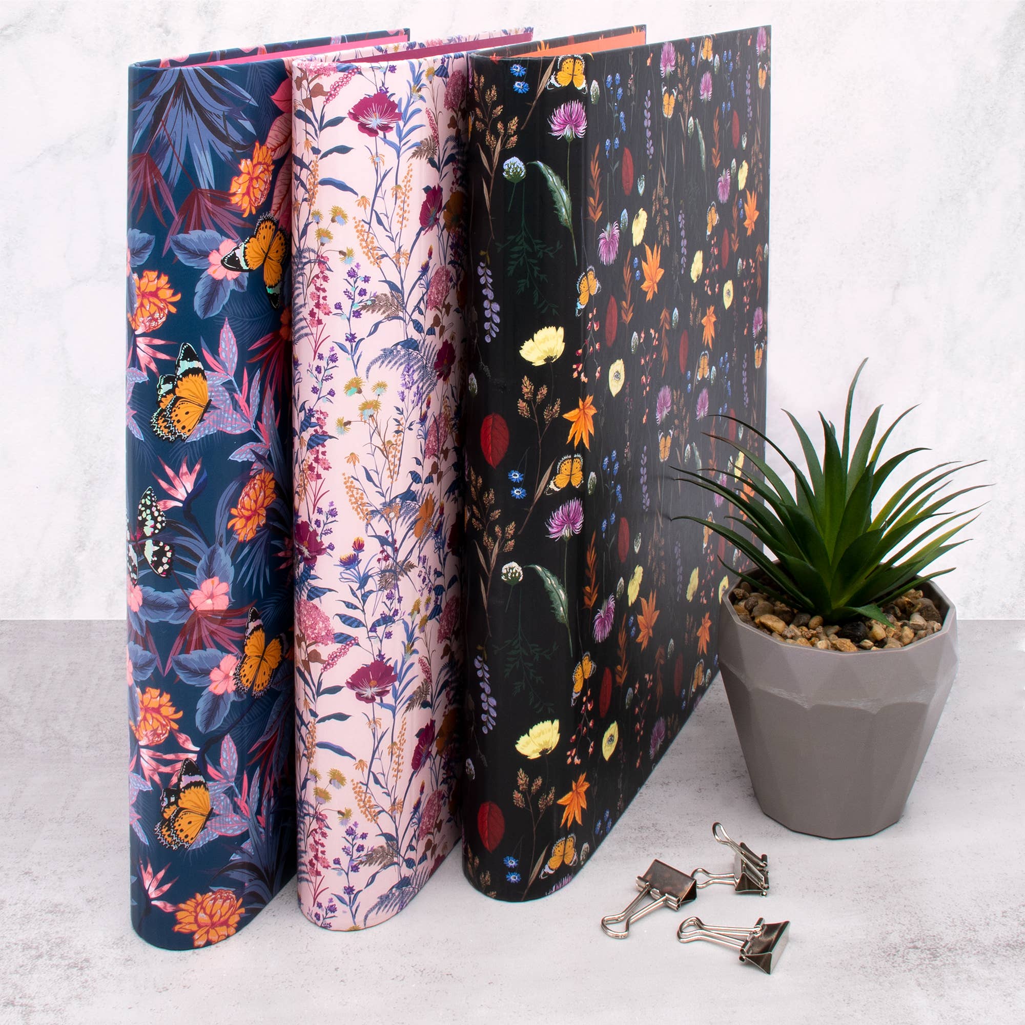 Pukka Bloom Rollbound Binder-Preloaded 3-Ring