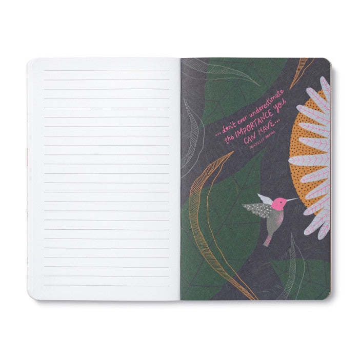 “We can begin by doing small things…”, Journal