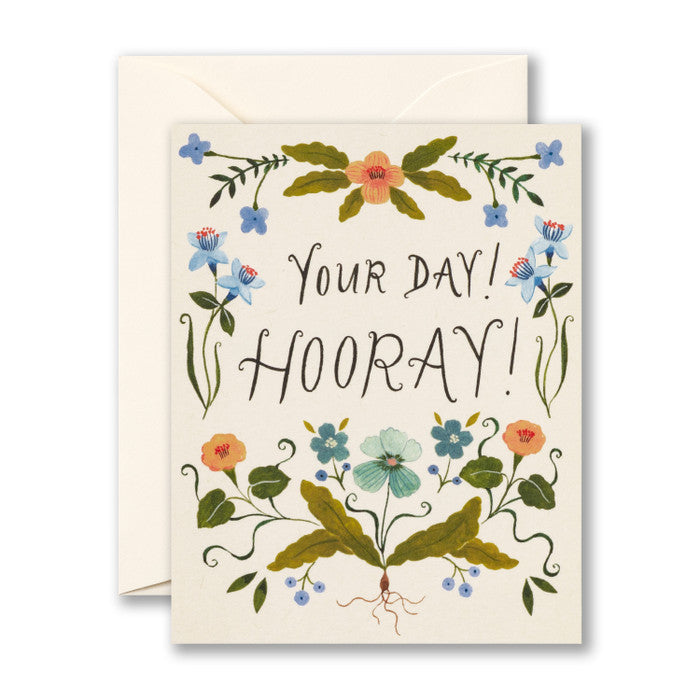 Your day!  Hooray!
