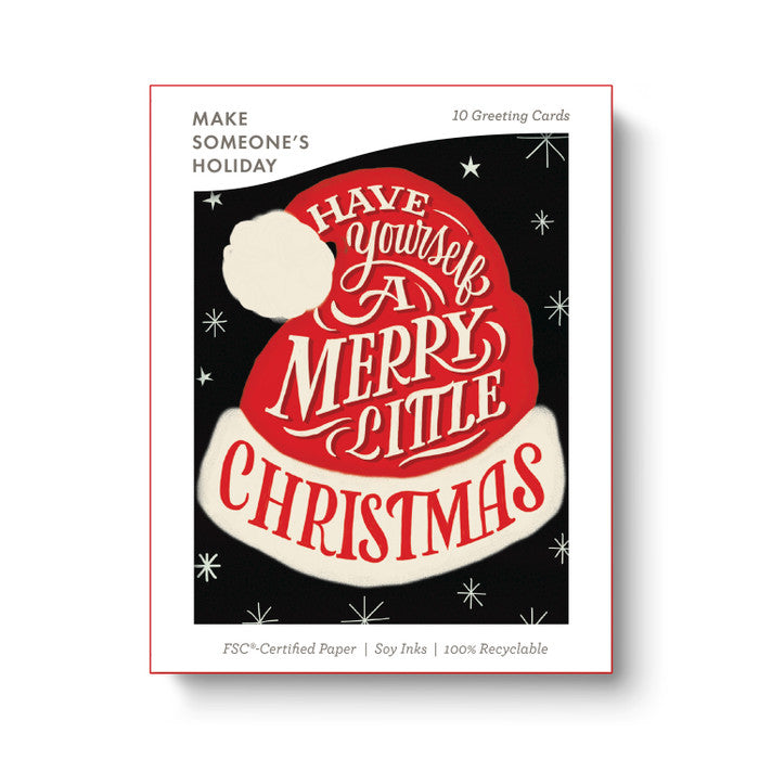 Santa's Magic:  Have Yourself a Merry Little Christmas Boxed Card Set