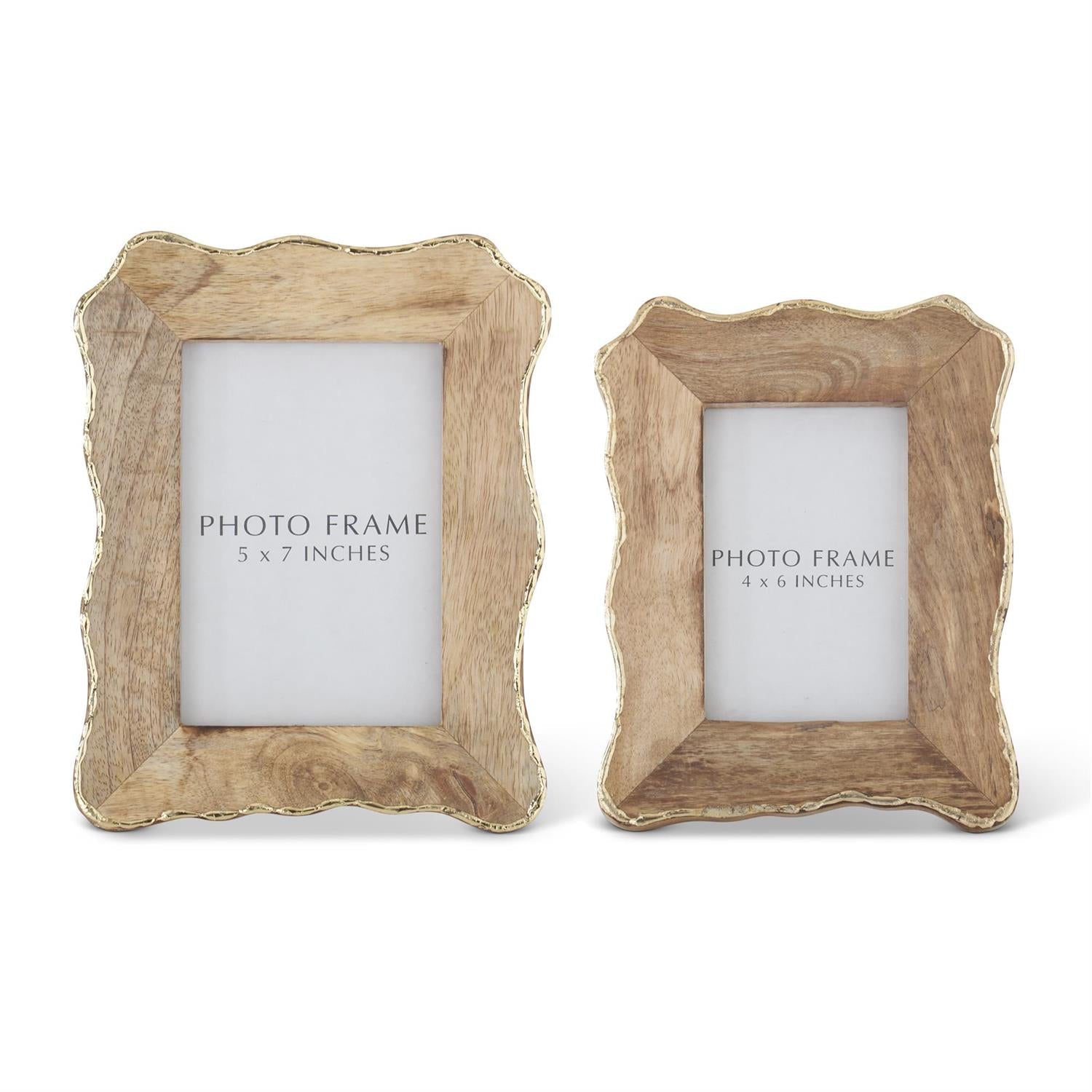 Scalloped Edge Photo Frames, 2 sizes