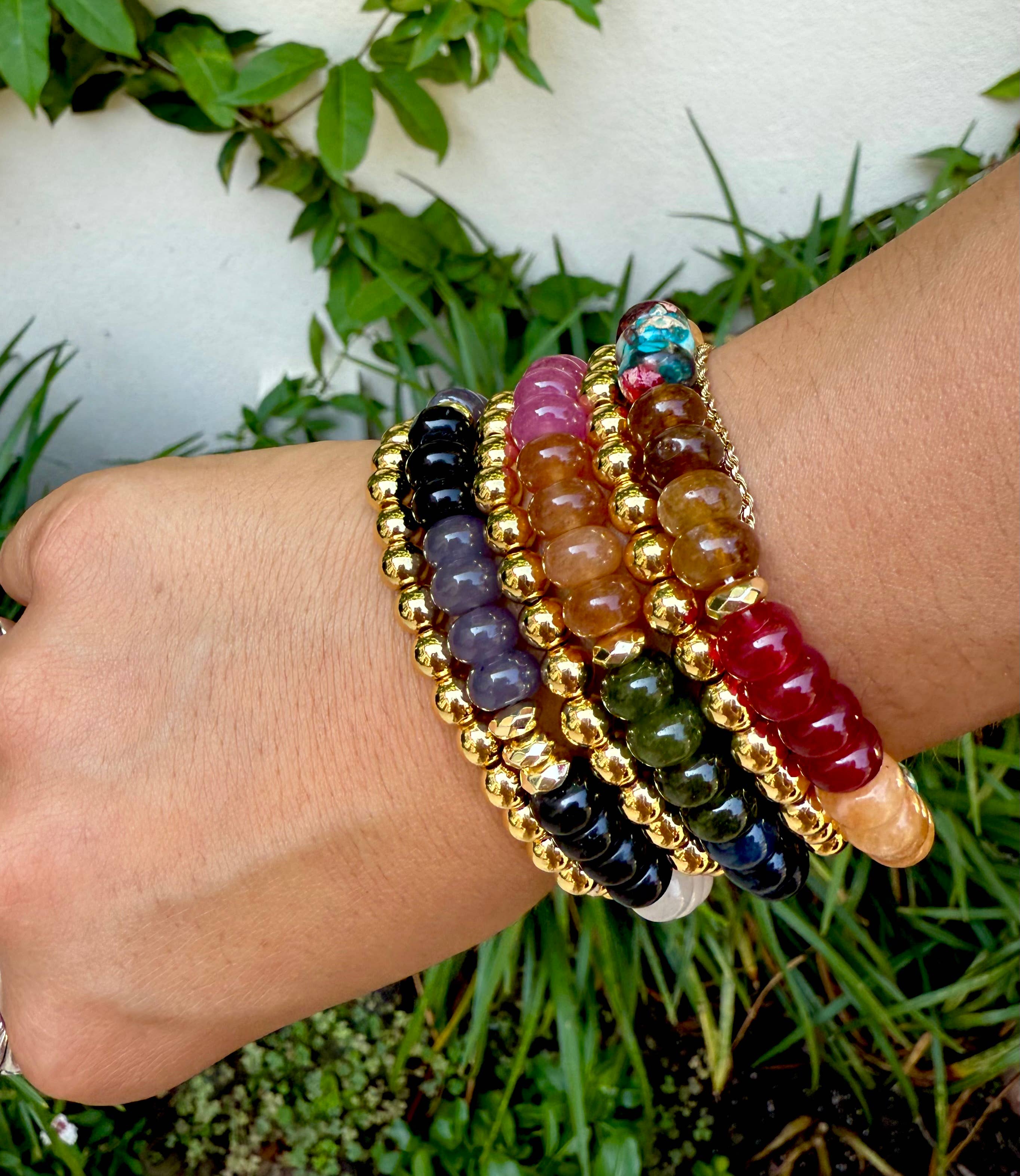 Jamie Jewel Tone Bracelet Set 