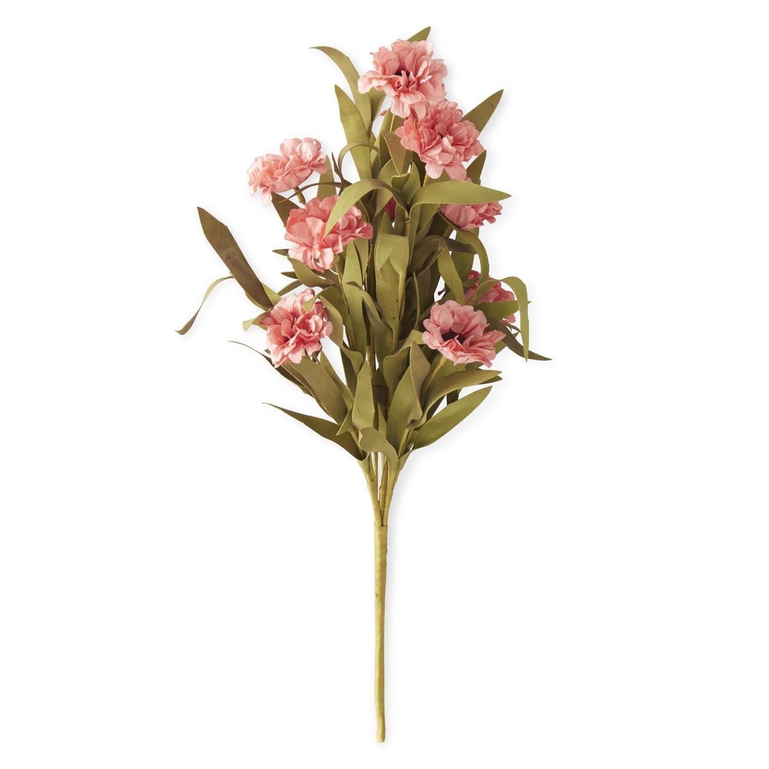 Coral Oriental Poppy Bush w/Eva Foliage, 18"