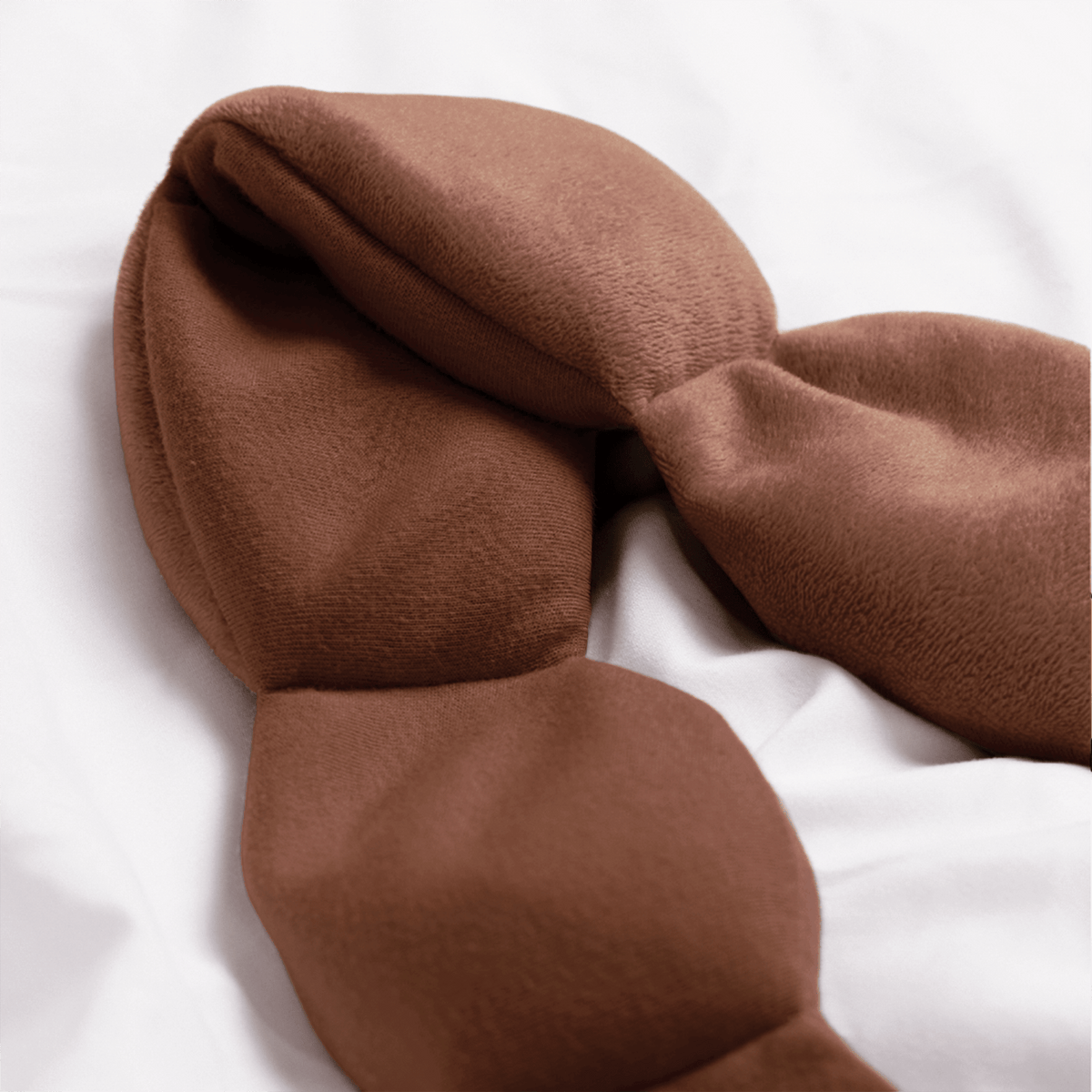 nodpod mocha weighted sleep eye mask