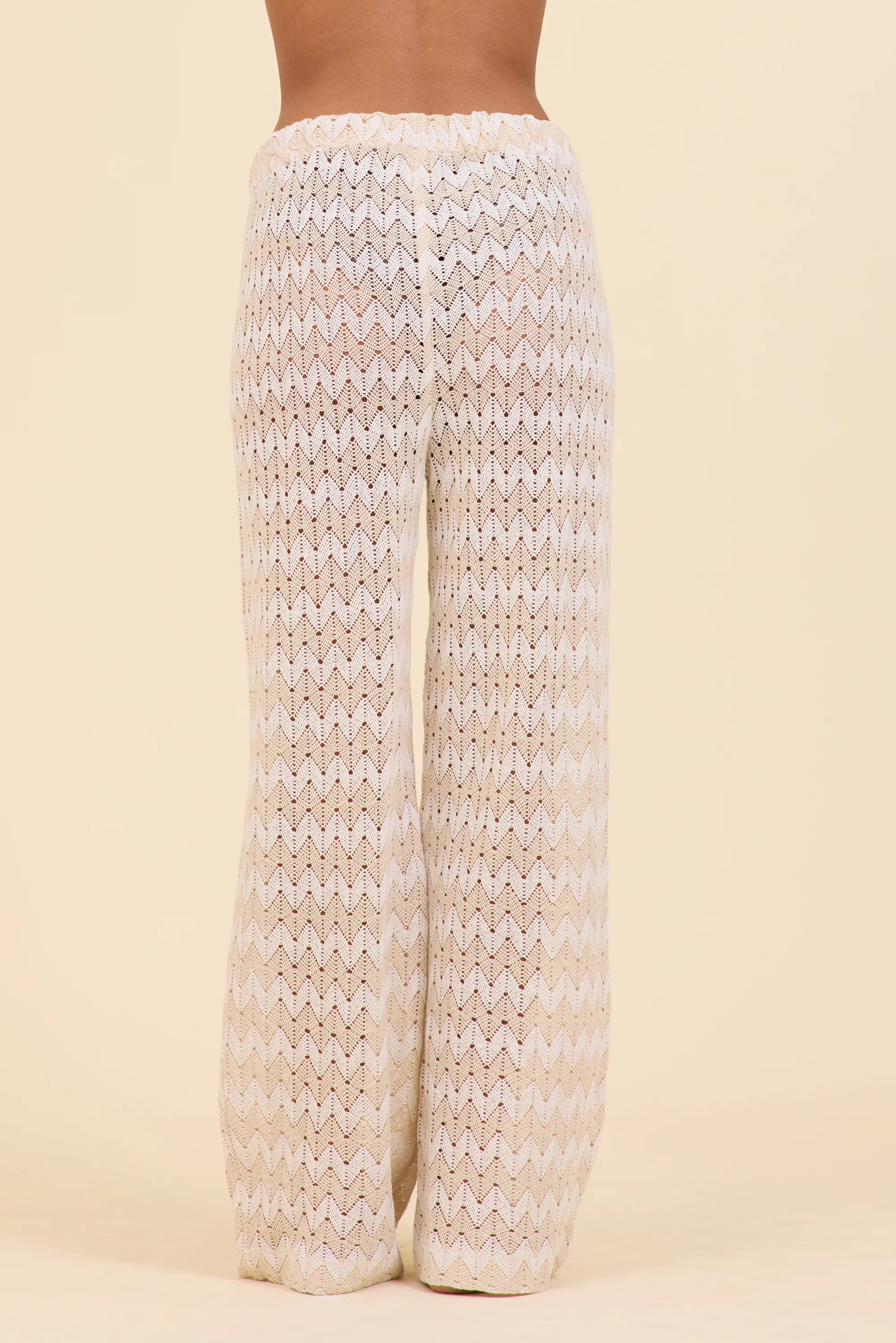 Cabana Stripe Textured Woven Pant