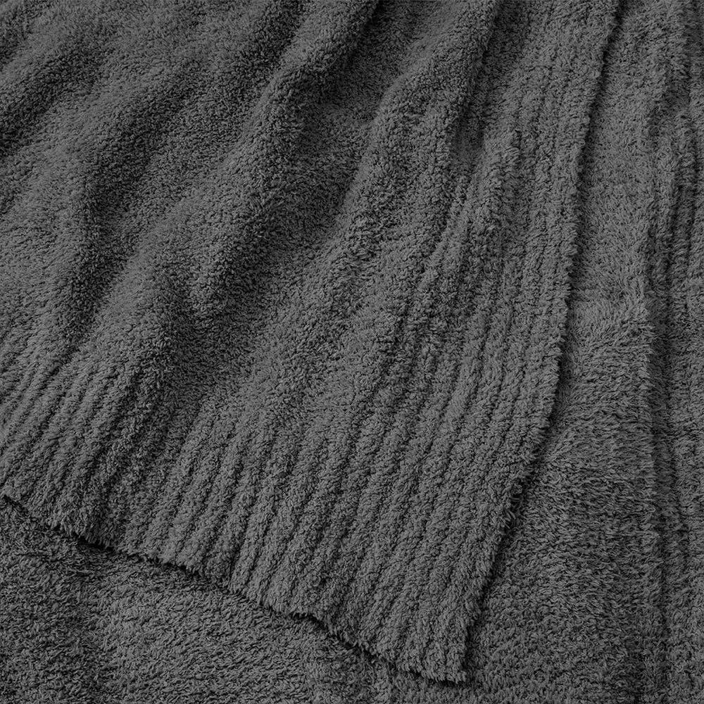 Buttery Soft Fluffy Knit Blanket