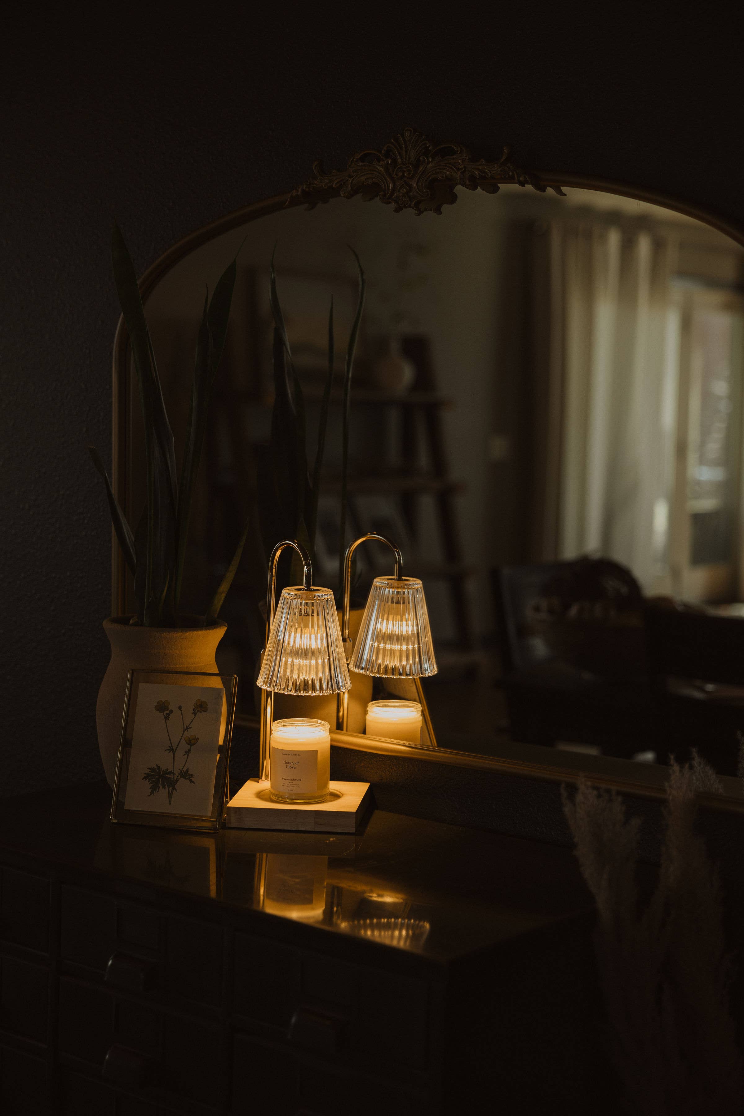 Candle Warmer Lamp - Dimmable, Timer, Adjustable