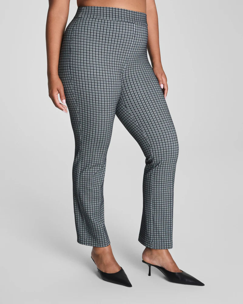 Ponte Slim Leg Pant, Jacquard