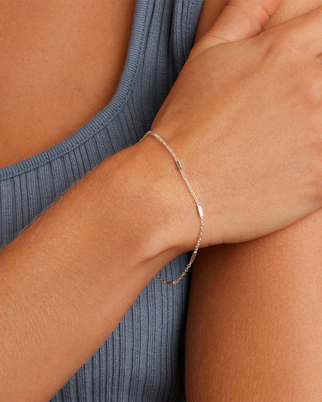 Tatum Bracelet, available in Gold and Silver