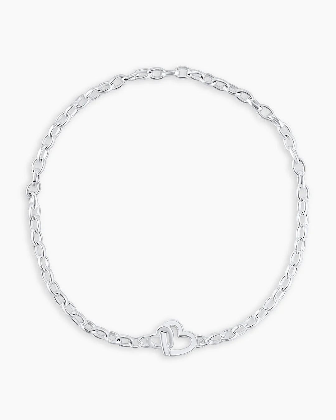 Parker Heart Mini Bracelet, Silver