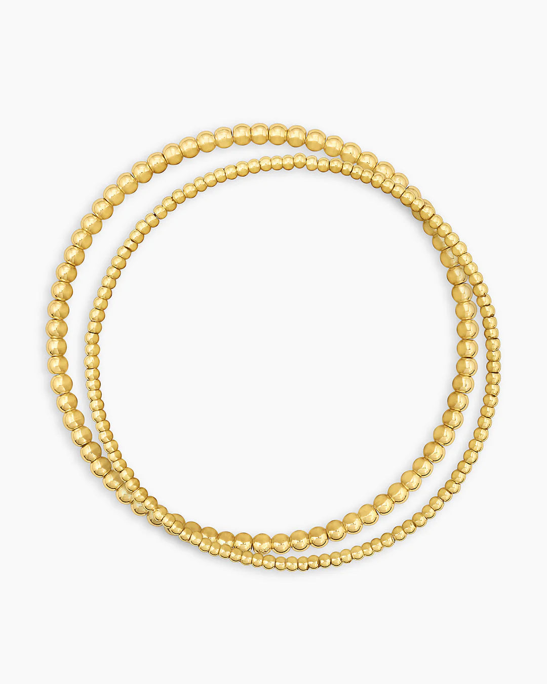 Poppy Gold Bracelet Set, Gold