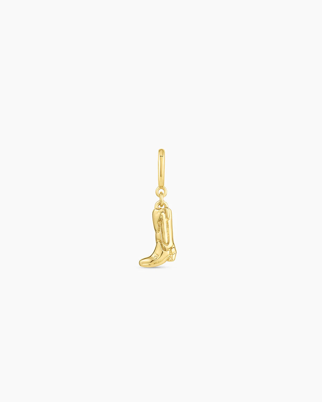 Cowboy Boot Parker Charm, Gold