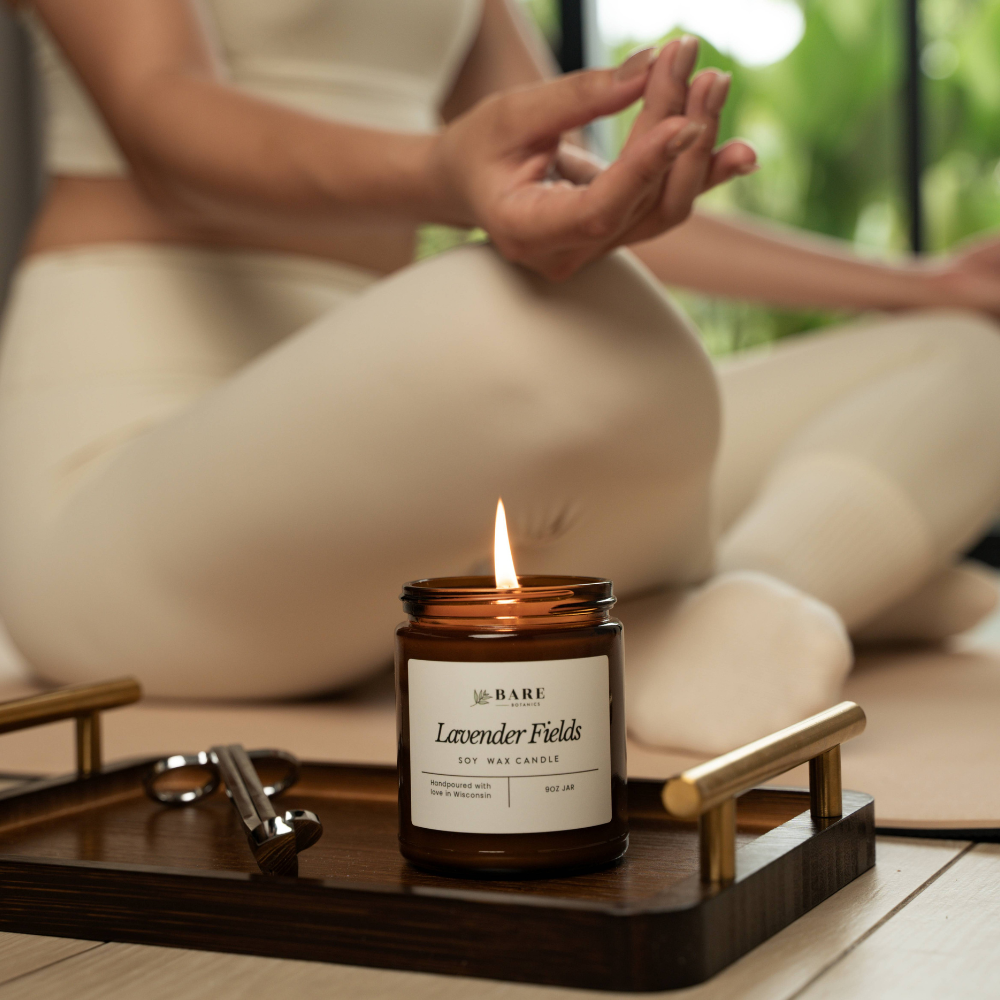 Lavender Fields Soy Wax Candle