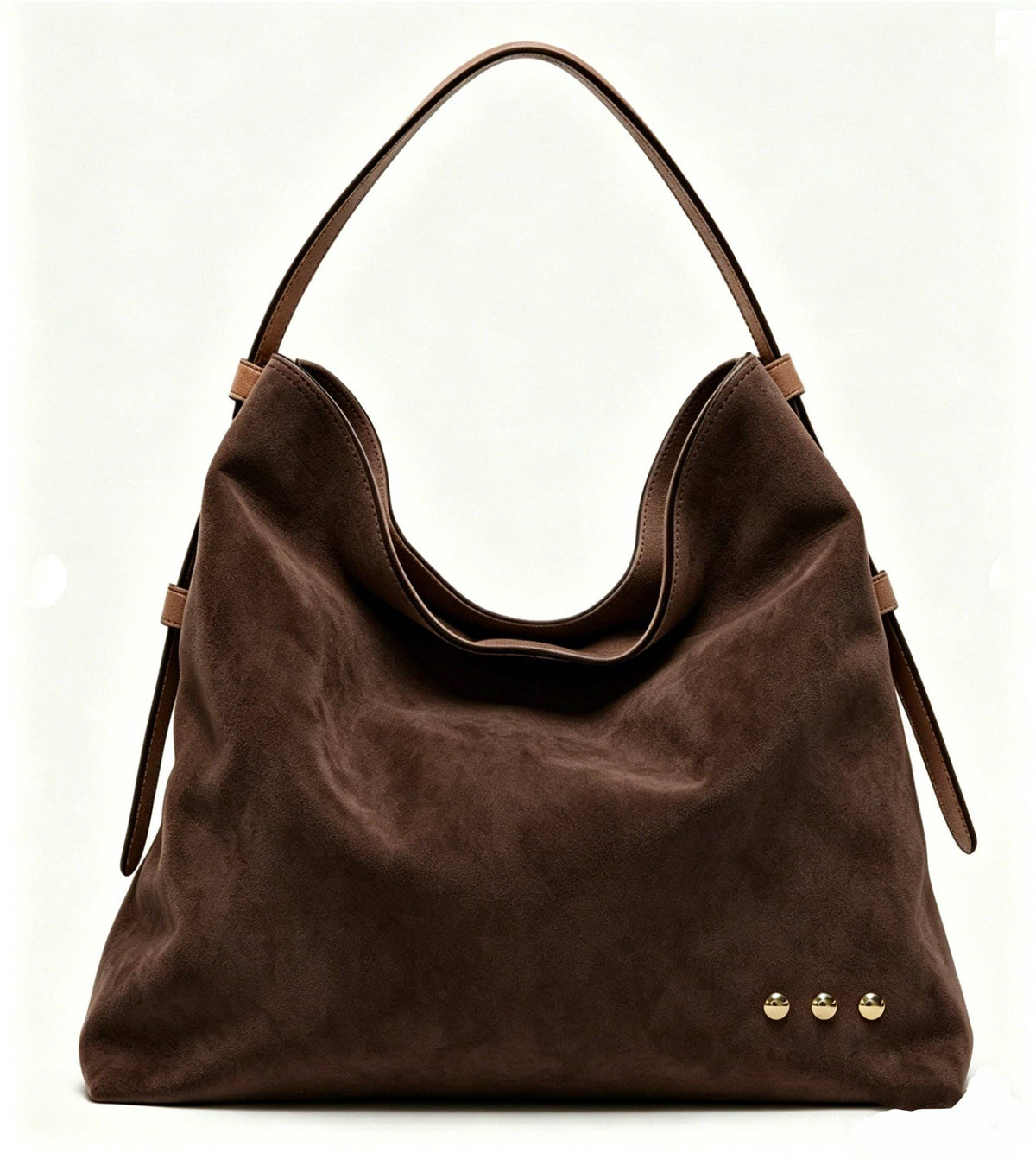Evie Suede Hobo Shoulder Bag, available in 2 colors
