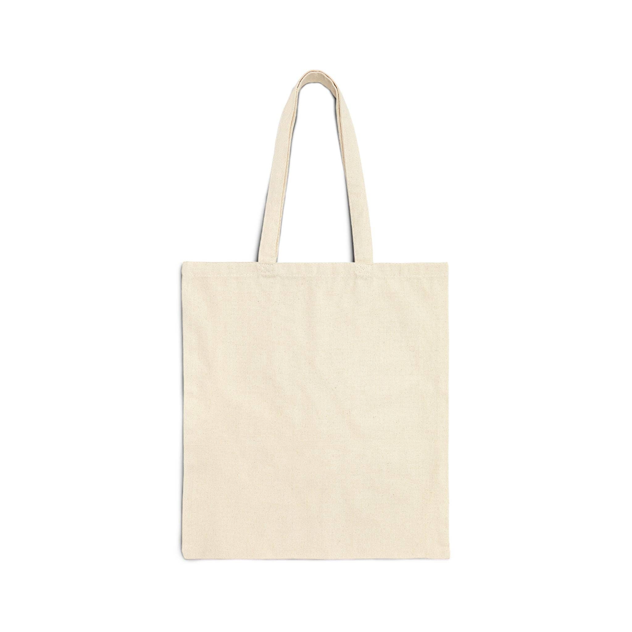Wisconsin Cotton Canvas Wisconsin Tote Bag - Retro 80s