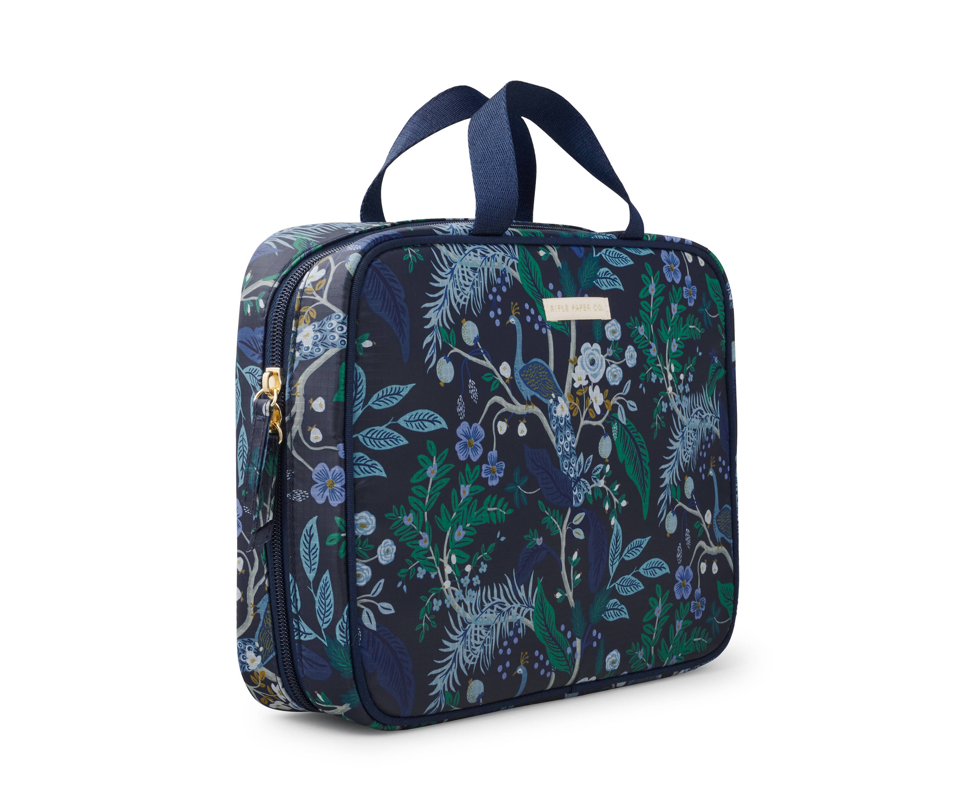 Peacock Travel Cosmetic Case - Thumbnail 2