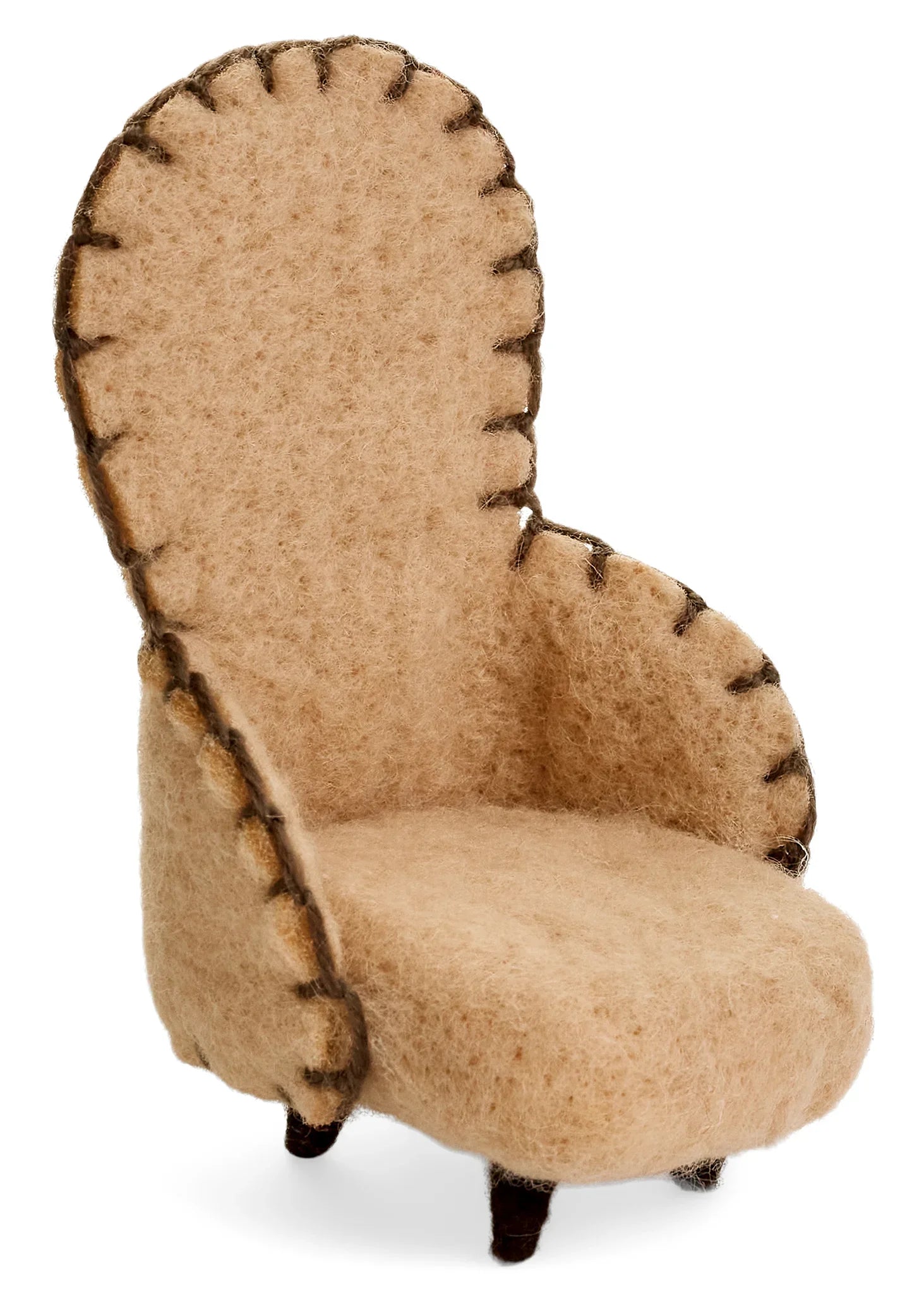 DECO HIGH CHAIR WOOL BEIGE 3.5X5
