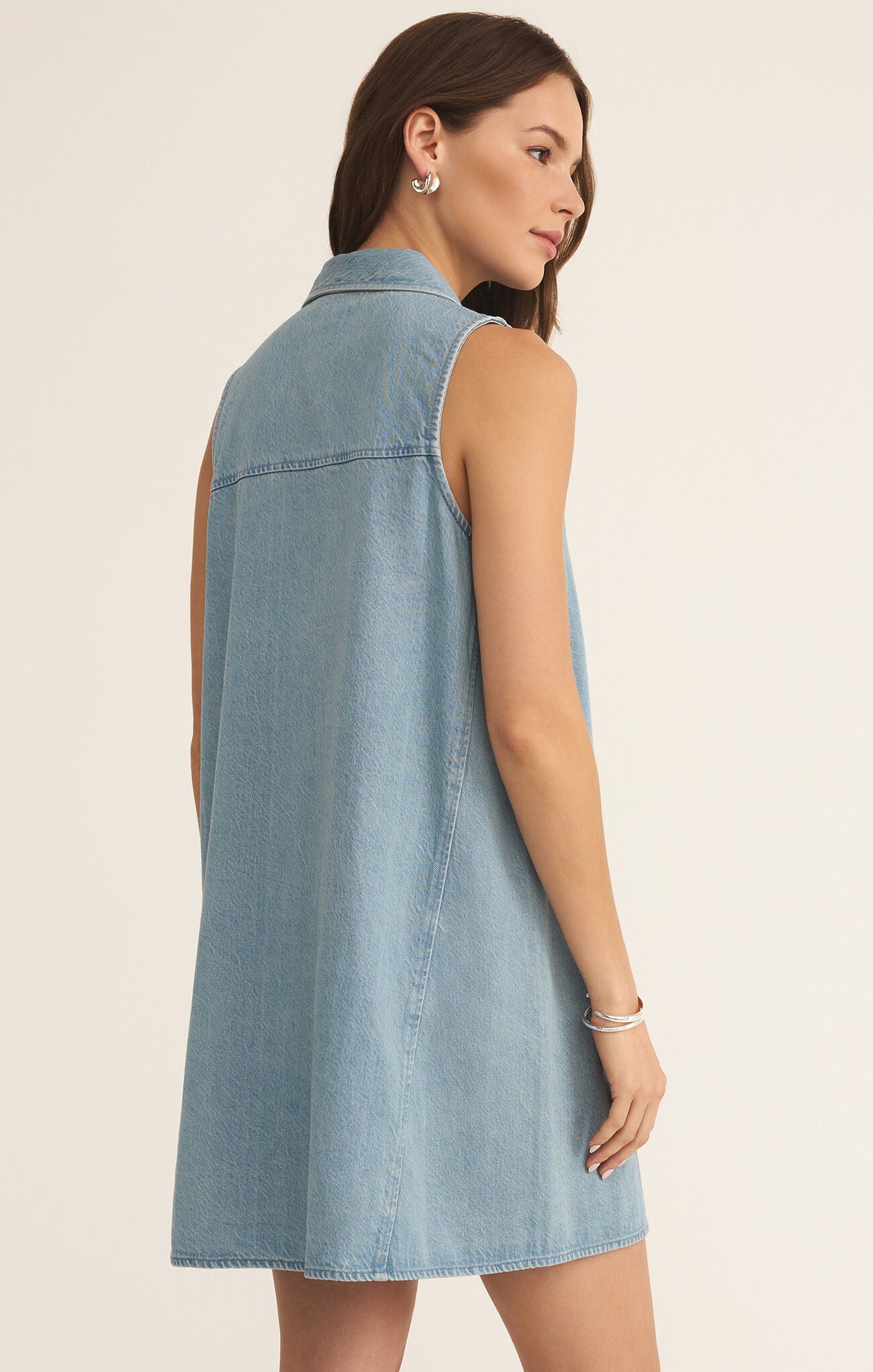 New Day Twill Mini Dress