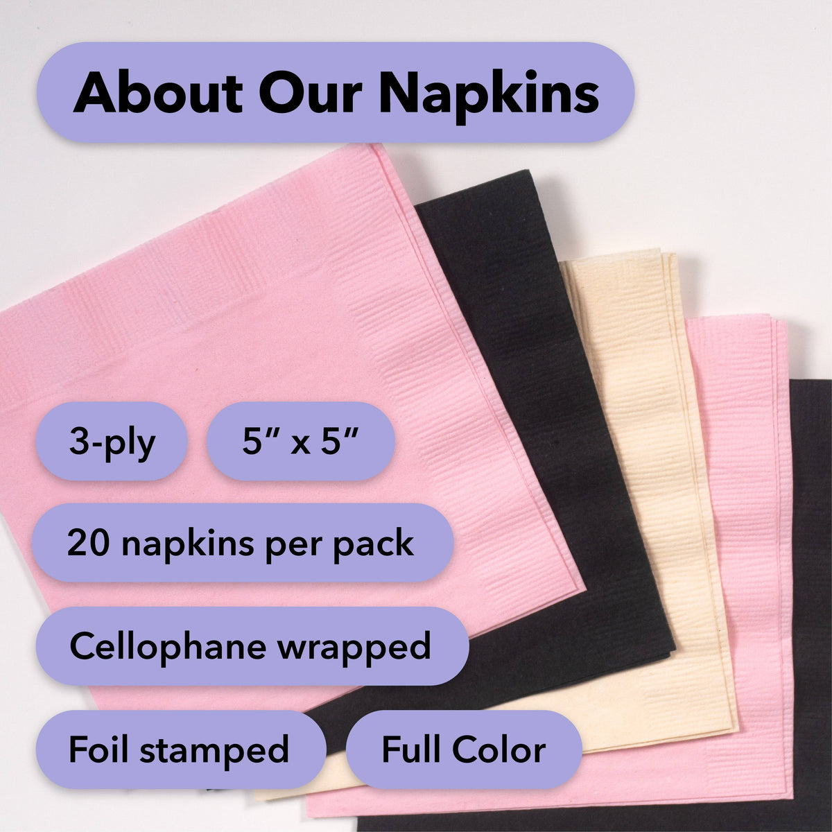 Drinking Feelings - Funny Cocktail Napkin