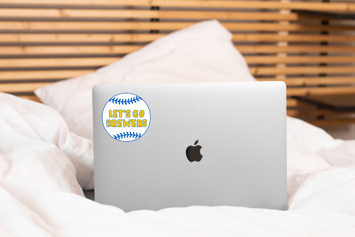 Let's Go Brewers Sticker