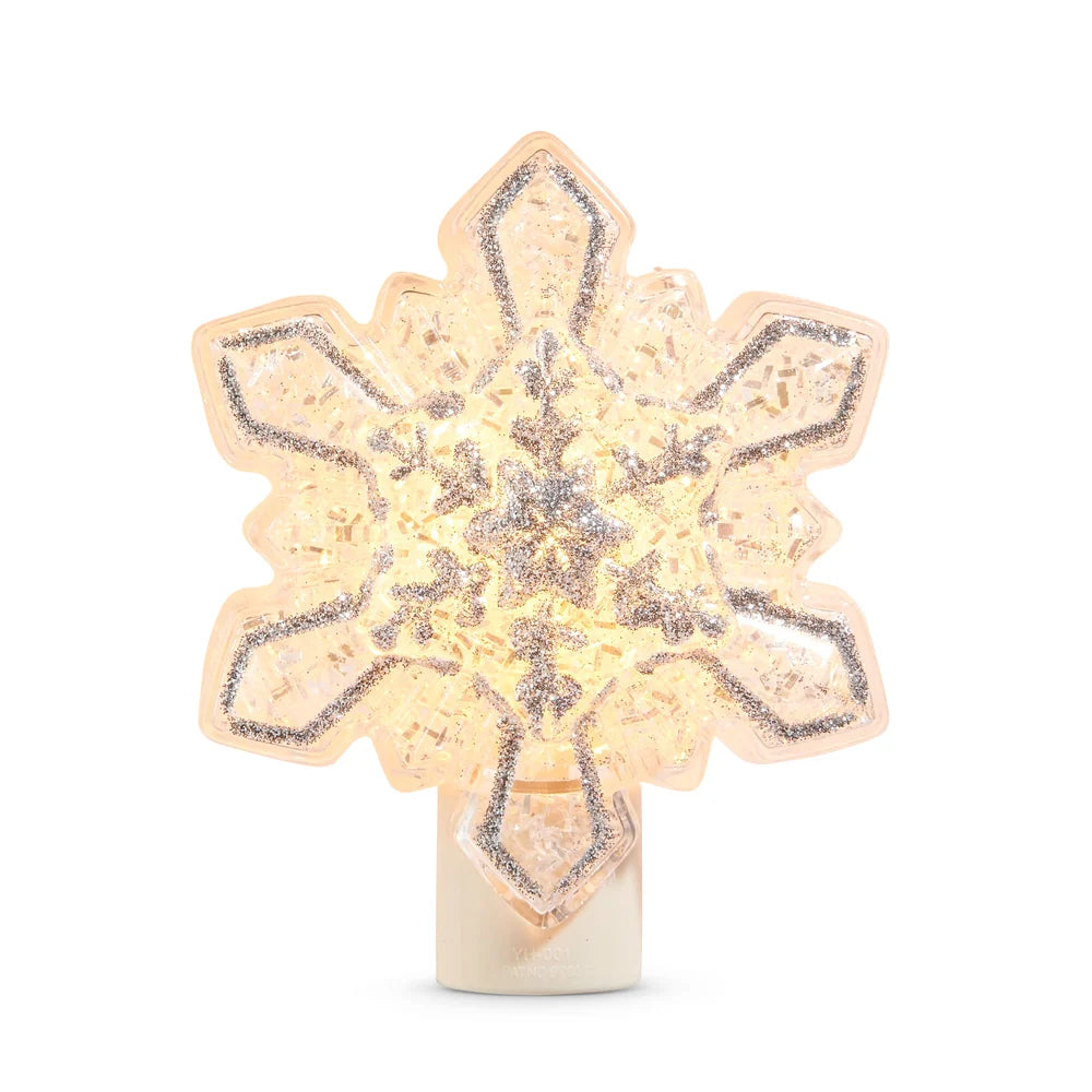 5.25" Acrylic Snowflake Night Light