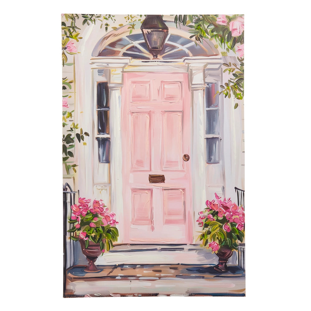 Pink Door Wall Art Print, 27.5"