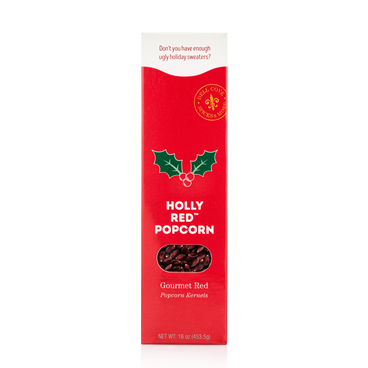 Holly Red® Gourmet Popcorn Kernels Gift Box, 1 lb