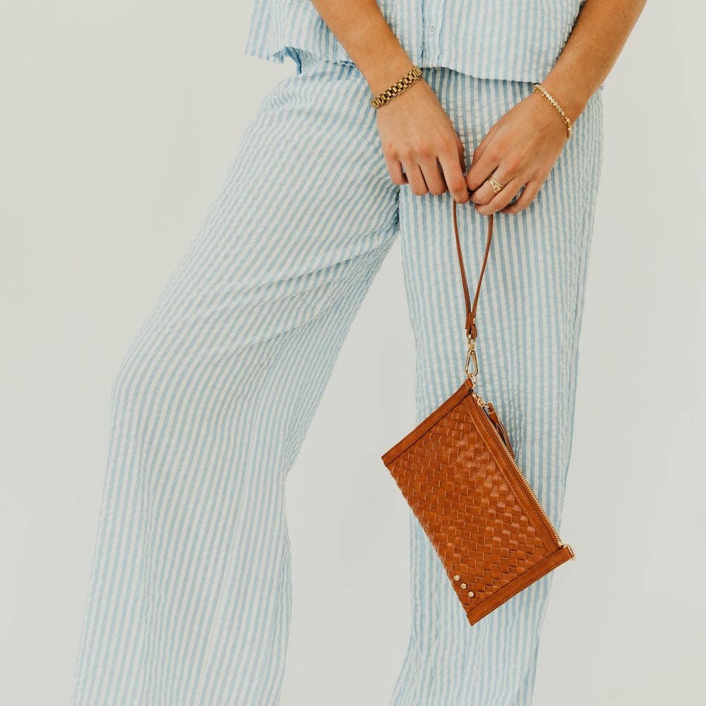 Veda Woven Crossbody and Clutch Bag, available in 2 colors