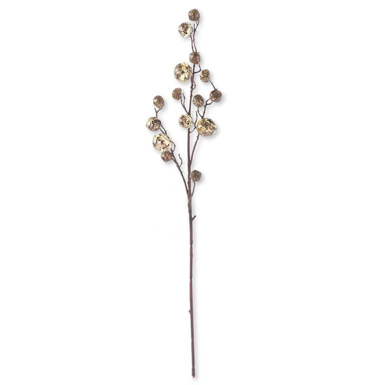 Antique Gold Bell Branch, 30"