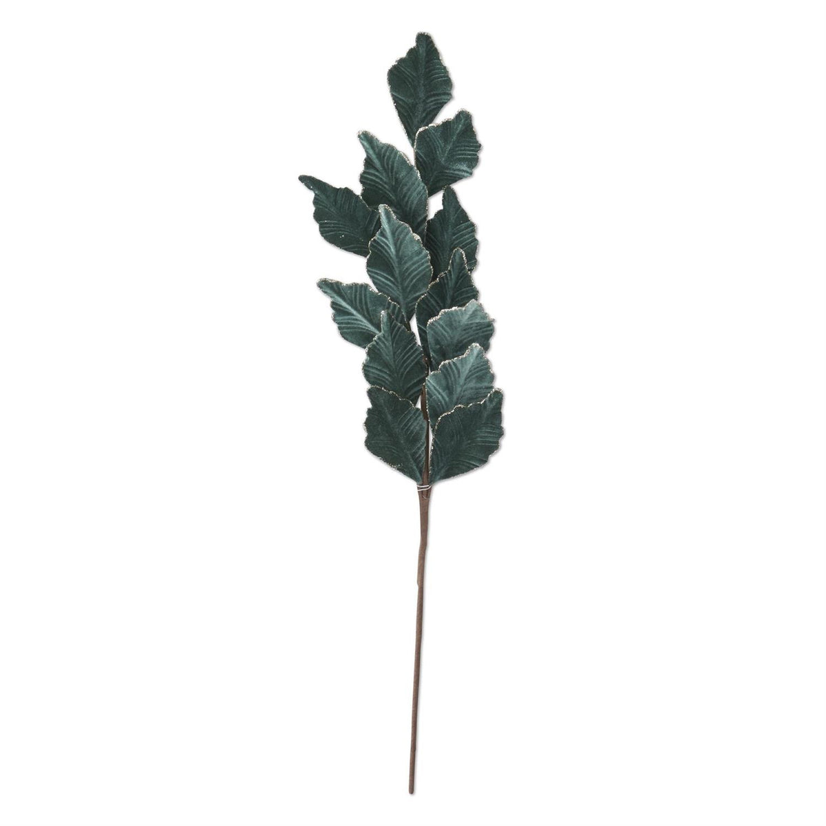 Dusty Green Leaf Stem, 29"