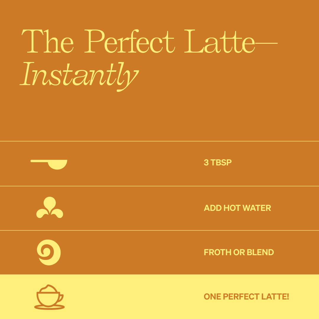 Chill Chai SuperLatte (14 or 30 Servings) | Caffeine-Free Instant Chai Latte Blend