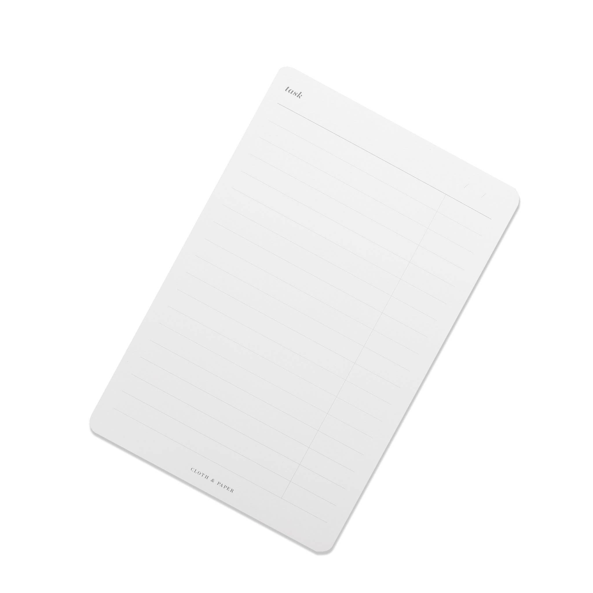 Cloth & Paper - Task Notepad