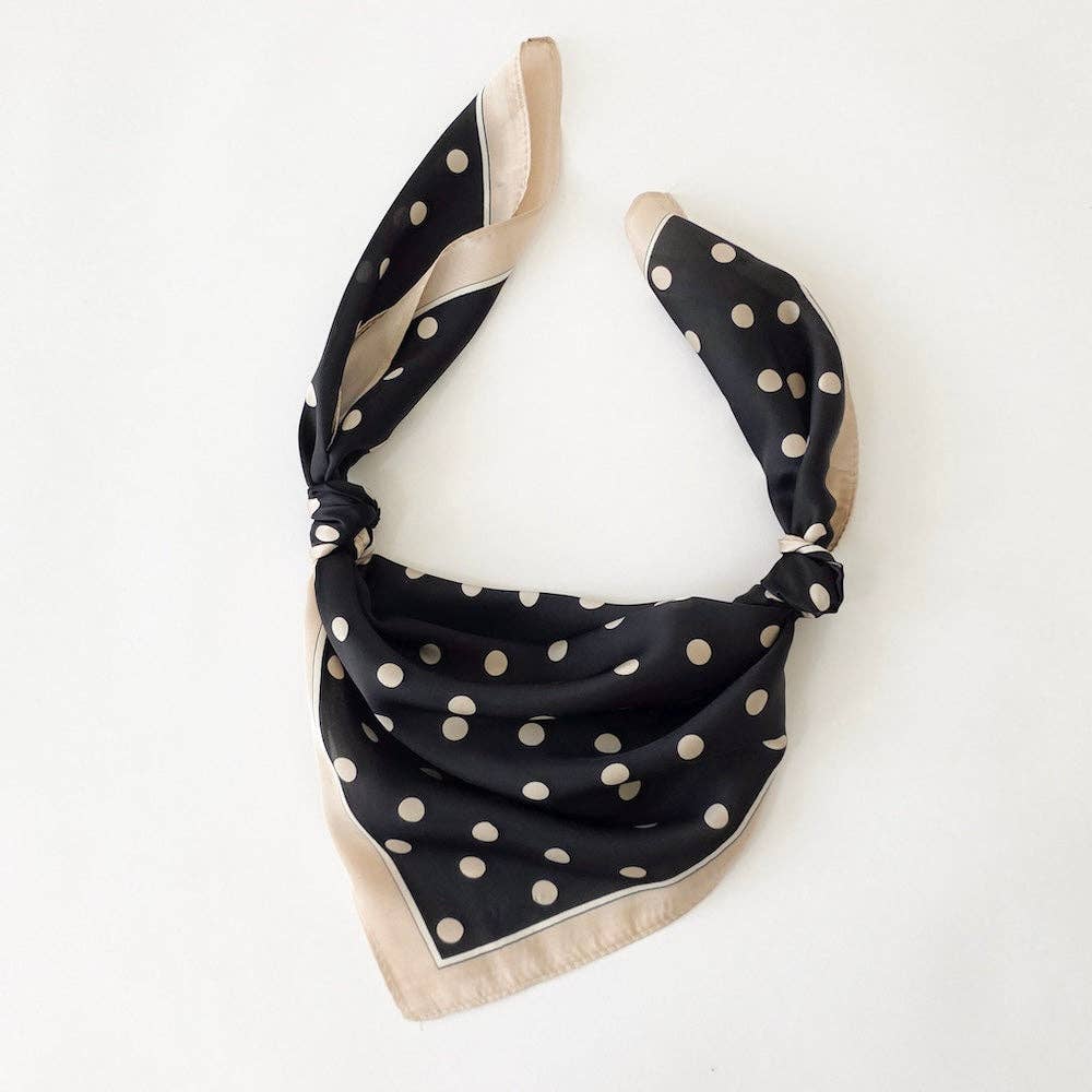 Alice Square Scarf, Blue Floral