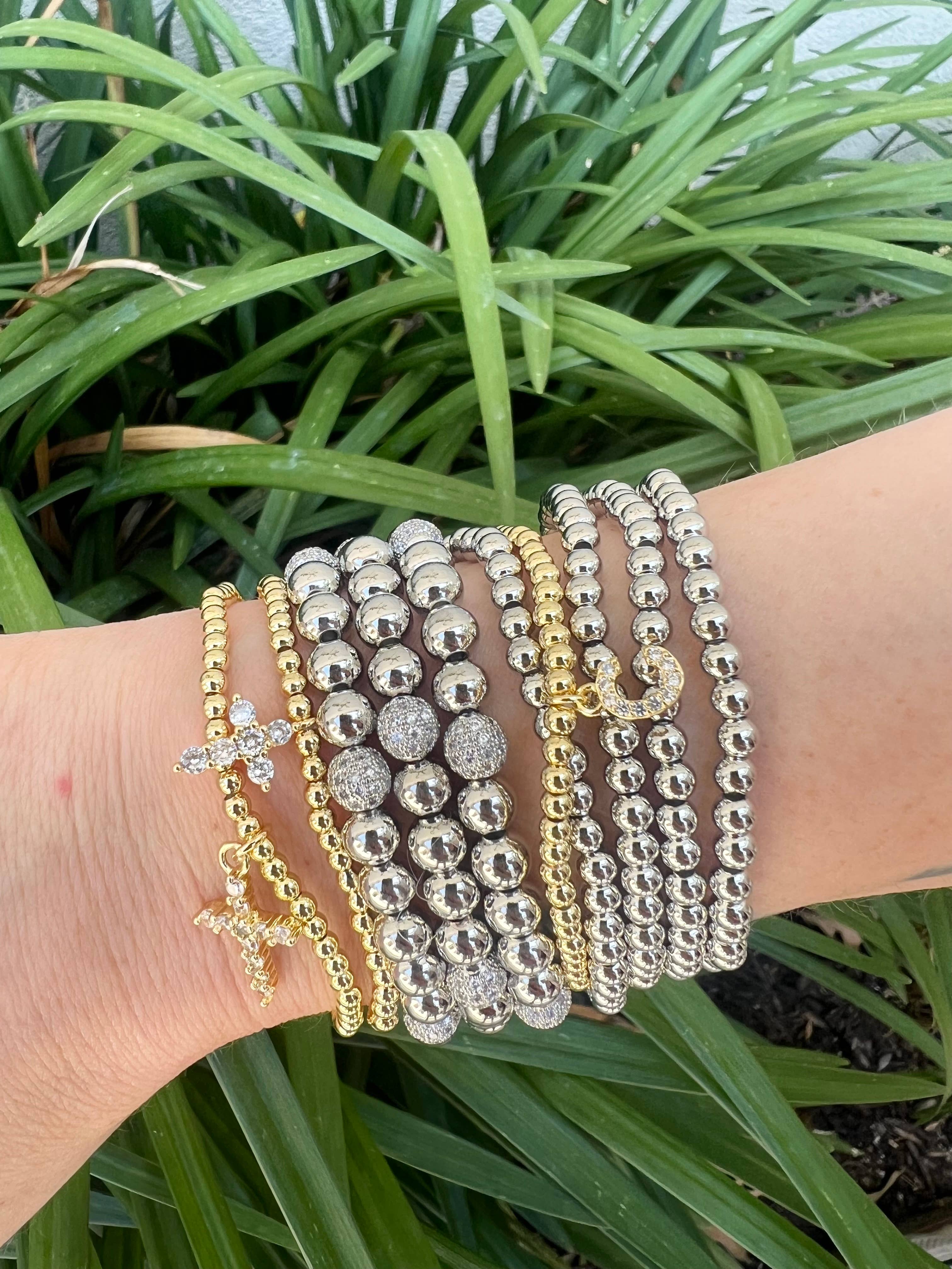 Triple Small Bracelet- Silver