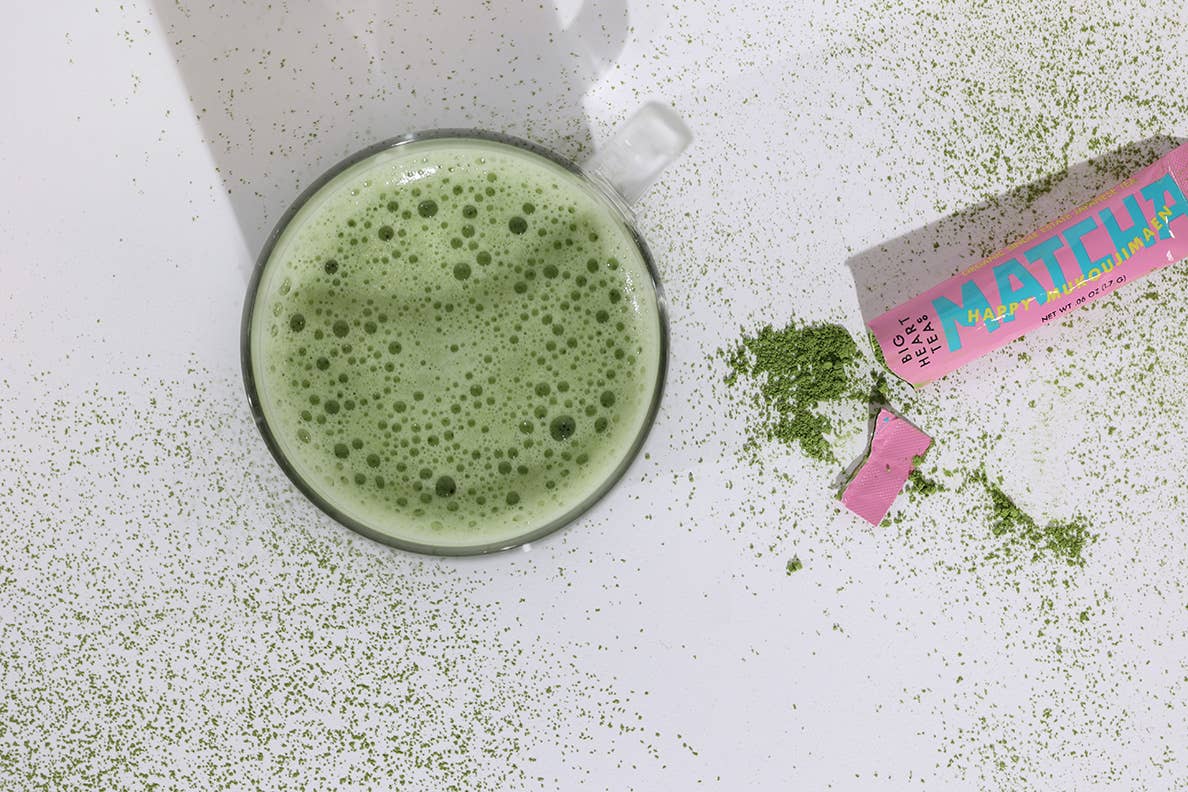Big Heart Tea Co. Happy Matcha tea sticks, 10 count