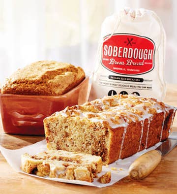 Soberdough Apple Fritter brew bread mix, case