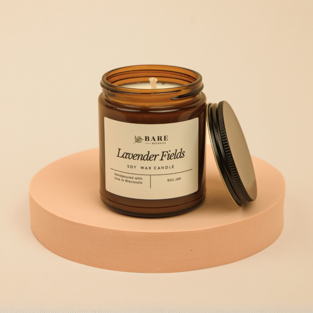Lavender Fields Soy Wax Candle
