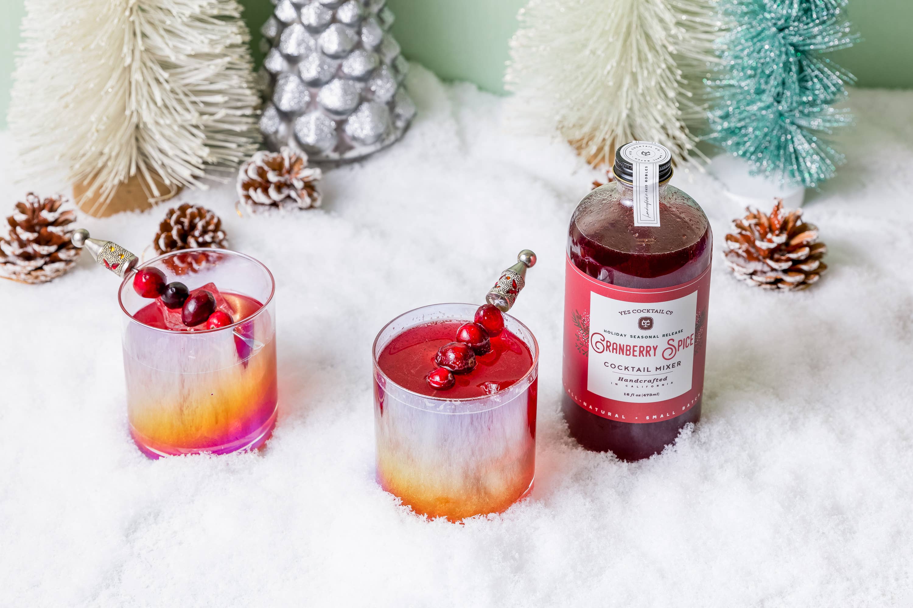 Holiday Seasonal : Cranberry Spice Cocktail Mixer