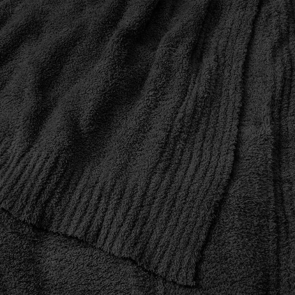 Buttery Soft Fluffy Knit Blanket