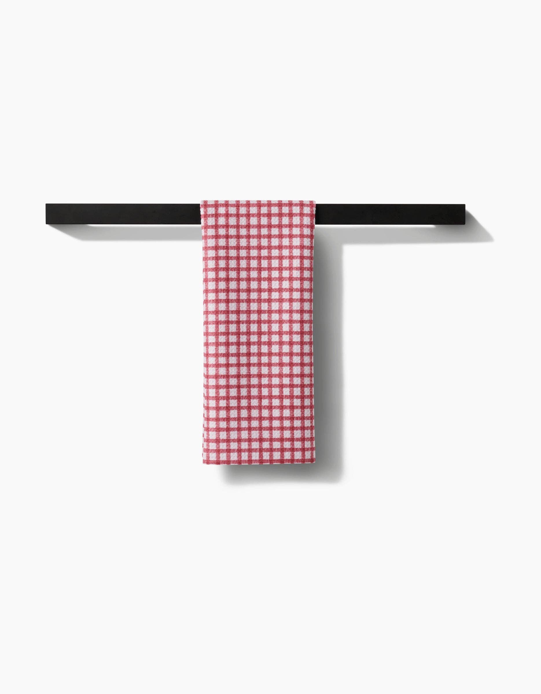 Fireside Plaid Red Tea Towel