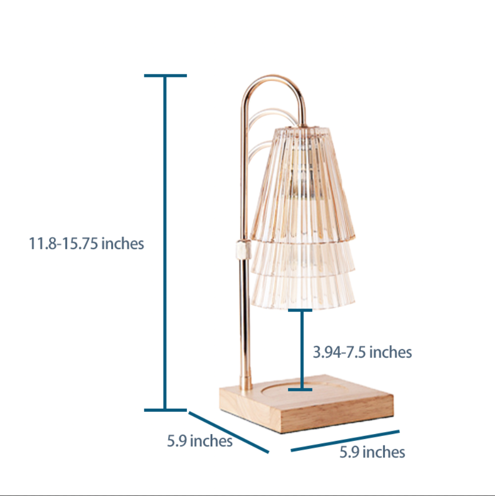 Candle Warmer Lamp - Dimmable, Timer, Adjustable